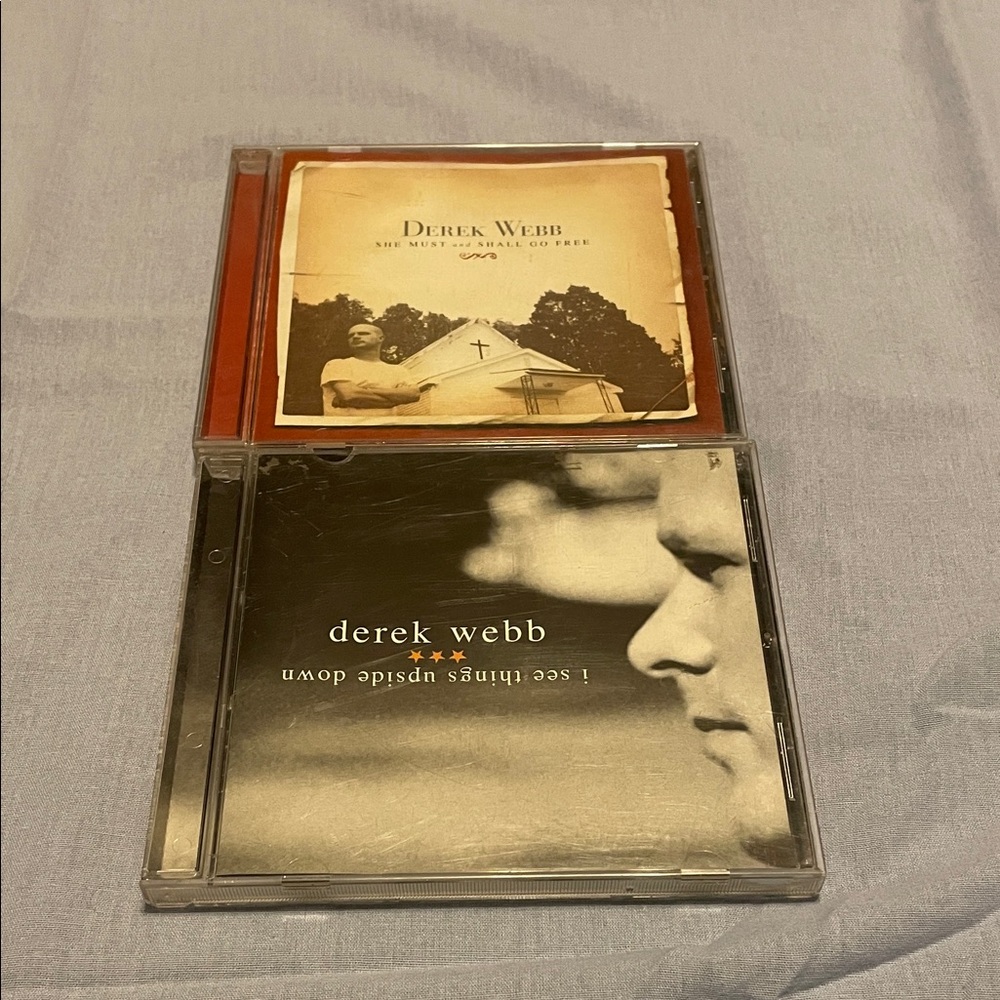 Clear out sale Derek Webb CDs from 2003 and 2004.